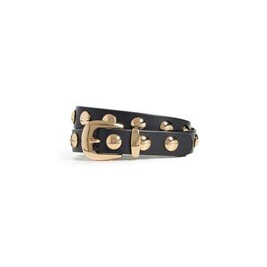 1198 Women's Western Studded Belt, True Black Multi